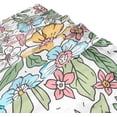 thumbnail image 3 of Small Colorful Flowers Shower Curtain Set, with Rug and Shower Curtain, Waterproof and Durable, with Hooks, Bathroom Decoration, 60x72in, 3 of 7