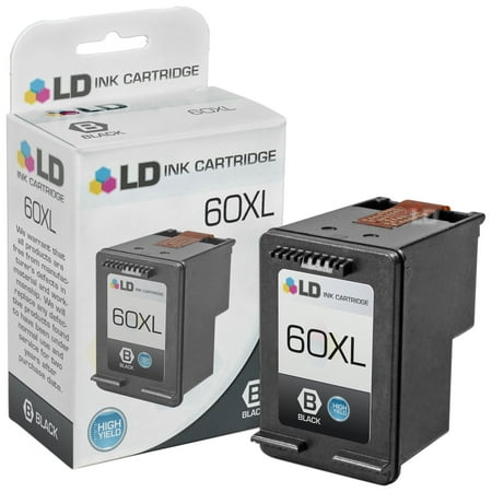 LD © Remanufactured Replacement Ink Cartridge for Hewlett Packard CC641WN 60XL / 60 High-Yield