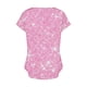 thumbnail image 5 of Fiudx Liquidación de Ahorros de Verano Top Informal de Primavera y Verano de Manga Corta con Cuello En V para Mujer, 5 of 5