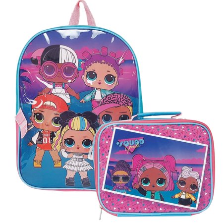 LOL Surprise Backpack and Lunch Bag Set - #SquadGoals