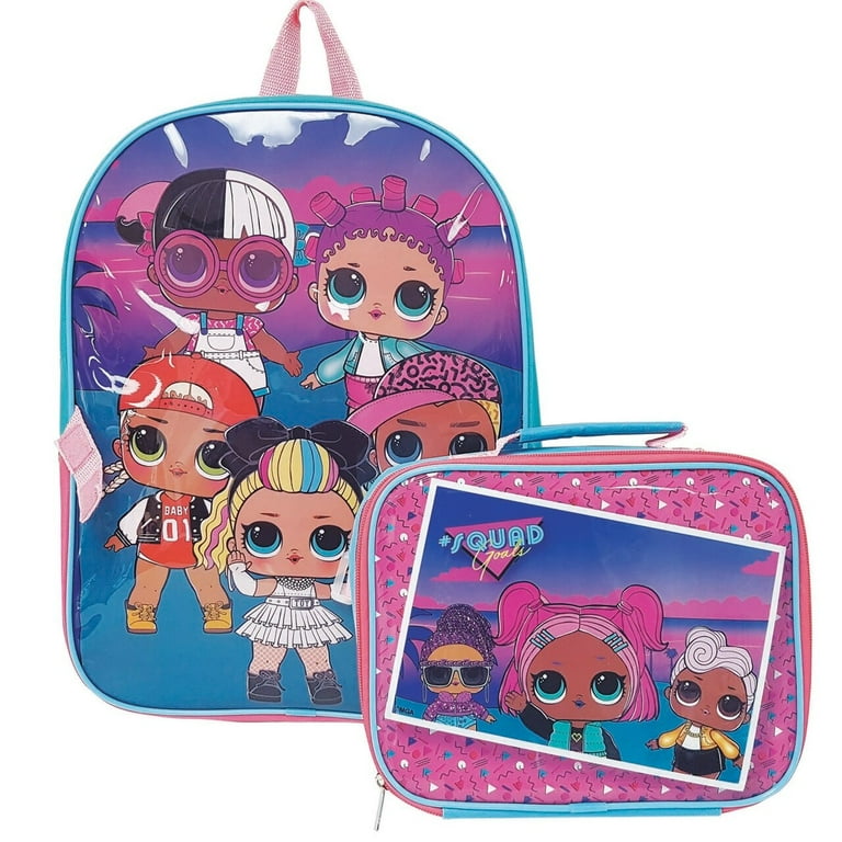 LOL Surprise Backpack and Lunch Bag Set SquadGoals Walmart