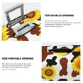 thumbnail image 5 of Xecao Cow Print Sunflower print Elastic Luggage Cover, with double-sided print , is perfect for travel, business, and daily use, 5 of 9