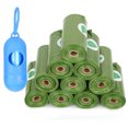 thumbnail image 4 of Bolsa de basura degradable para excrementos de mascotas, dispensador de bolsas de limpieza de basura fragantes, producto para mascotas, 10 rollos, 1 caja (10 rollos + dispensador), 4 of 12