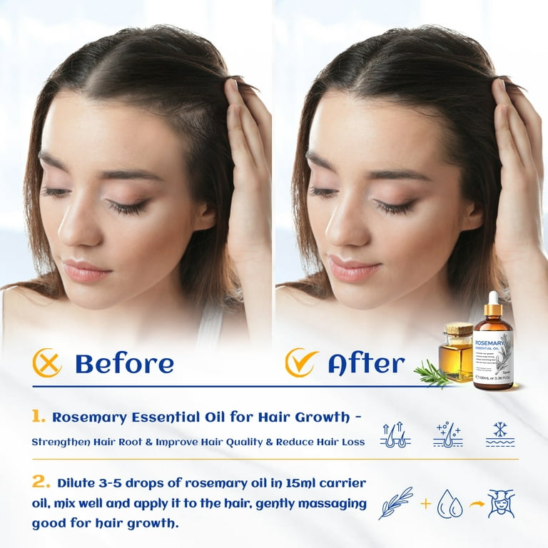 Pure Rosemary Oil for Hair and Body - Maple Holistics Rosemary