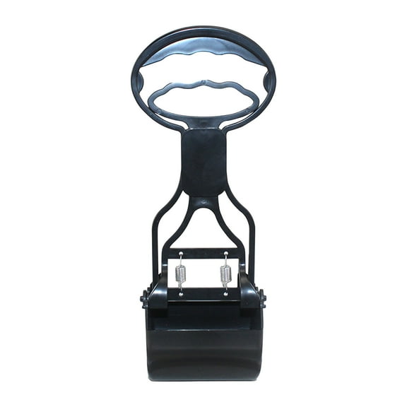 Black Dog Poop Bag Holder Pet Waste Dispenser Cleaning Tool Black For Outdoor Walking Home Use 27.5X11.5X8.5Cm Durable Plastic Easy To Carry Leak Proof