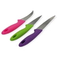 thumbnail image 3 of Handy Housewares 3 Piece Multi-Purpose Kitchen / Paring Knife Set - Great for Cutting Fruits Vegetables Meat and More, 3 of 4
