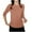 Rose Gold, variant on BiZtdJrK Womens 3/4 Sleeve Tops Soft Modal T Shirt Crew Neck Solid Casual Summer T Shirts Loose Lounge Tees Brown XL