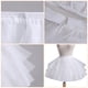 thumbnail image 2 of 1pc lolita falda deshuesada falda de la falda enagua con volantes birskires (blanco), 2 of 6