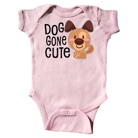 

Inktastic Doggone Cute- happy puppy Gift Baby Boy or Baby Girl Bodysuit