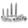 thumbnail image 3 of Professional Woodworking Screws, Countersunk Head Design 304 Stainless Steel Self Tapping Screws for Rust-Free Projects, Smooth Edges for Clean Installations, 3 of 5