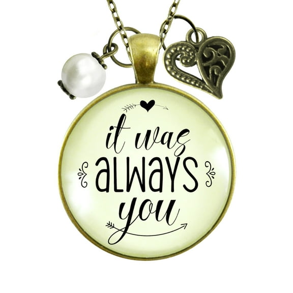 Always You Gutsy Goodness Female Adult Bronze Metal Jewelry