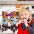 thumbnail image 2 of Ensemble d'Épingles à Cheveux avec Nœud pour Enfants d'Halloween avec Éléments Imprimés d'Halloween, 3 Pcs par Paquet, 2 of 3