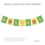 Jungle Safari Baby Shower Party Signs Banner Decorations 20