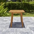 thumbnail image 3 of Waimea Honey Slatted Eucalyptus Wood Patio Dining Table, 3 of 4