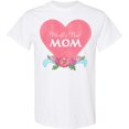 thumbnail image 3 of Inktastic World's Best Mom in Pink Heart with Flowers T-Shirt, 3 of 5