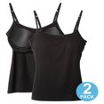 thumbnail image 1 of CHUANK Débardeur Rembourré avec Soutien-Gorge Intégré pour Femmes Bretelles Réglables Lot de 3 (S-3TG), 1 of 7