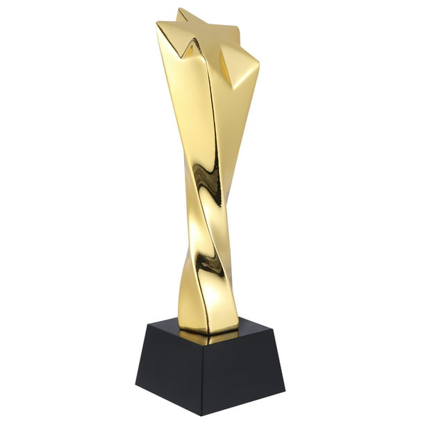 Conceit fluiten verhaal 1PC Golden Creative Award Trophy Resin Reward Prize Competition Gift Award  Trophy for Ceremony Game Appreciation - Walmart.com