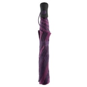 Totes Recycled Canopy Auto Open Rain Umbrella Purple Multi