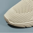 thumbnail image 6 of Xiaoxatg Women's Sneakers Running Shoes Comfortable Lightweight On Fitness Jogging Outdoor Athletic Shoes 6 Beige, 6 of 8