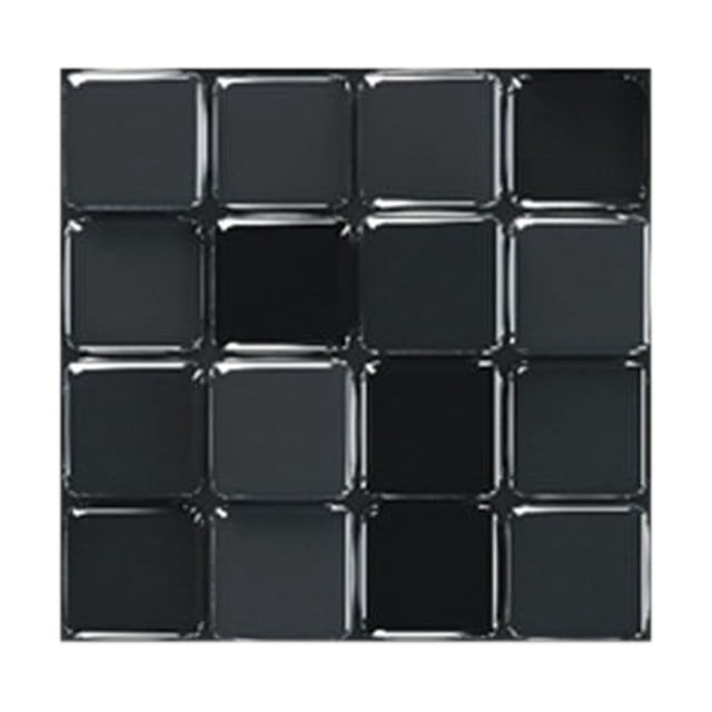 Autocollants de Carreaux en Cristal 3D 10 Pcs / Déco Murale Bricolage / Cristal Scintillant, Installation Autocollante, Protection Imperméable, Résistant aux Égratignures, Idéal pour les Murs du Salon, de la Cuisine et de la Salle de Bain