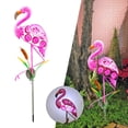 thumbnail image 6 of Flamingo Lawn Lamps - Solar Flamingo Lights, Garden Decor Solar Lights, Outdoor Decorative Stake, Solar Pink Flamingo Yard Ornaments, 6 of 10