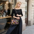 thumbnail image 5 of FORMRS Women Crossbody Purse with Chain Strap Vegan Leather Shoulder Handbag, Galactic Candy, 5 of 7