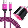 thumbnail image 2 of UYWGF-USB Type C Charger, 2-Port Wall Charger Power Adapter+6ft Fast Charge USB C Cable for Samsung Galaxy S26 S25 S24 S23 S22 S21 S20 Note 20 S10 S9 A57 A37 A17 A56 A16 A35 A25 A55 A15 A54 A14 A13 A, 2 of 3