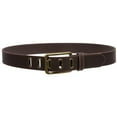 thumbnail image 3 of Men's 1 3/8" Vintage Garrison Belt with Brass Buckle & Slot Holes, 3 of 5