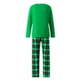 thumbnail image 6 of Meihuid Plus Size Christmas Pajamas for Family 2023,Funny Plaid Family Christmas Pjs Matching Sets Xmas Shirts and Pants Sets, 6 of 10