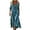 A-Green154, variant on Women's Aztec Maxi Dress V Neck Long-Sleeve Summer Camping Floor-Length Gown