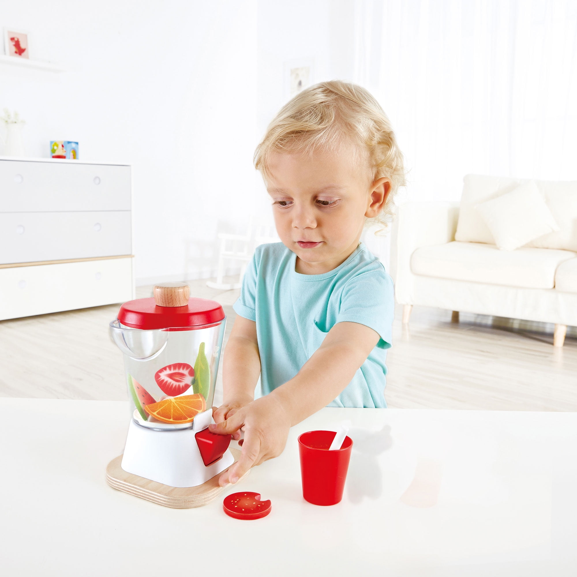 wooden smoothie maker toy