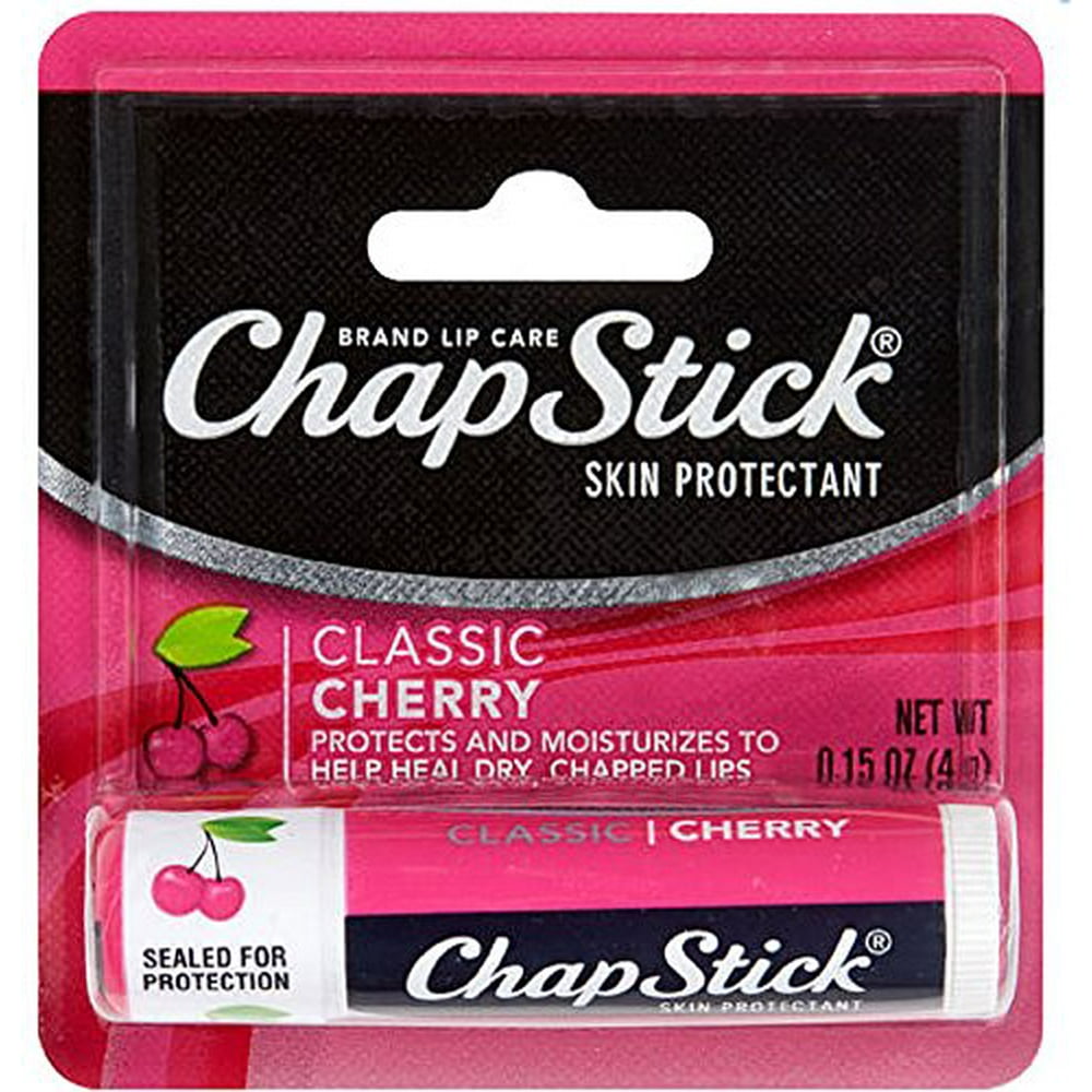 Chapstick Lip Balm Classic Cherry 3 Count Walmart com Walmart com