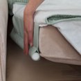 thumbnail image 2 of Innovative Textile Solutions 1-Piece Ripple Plush Secure Fit Loveseat Furniture Cover Slipcover, Blue, 2 of 5