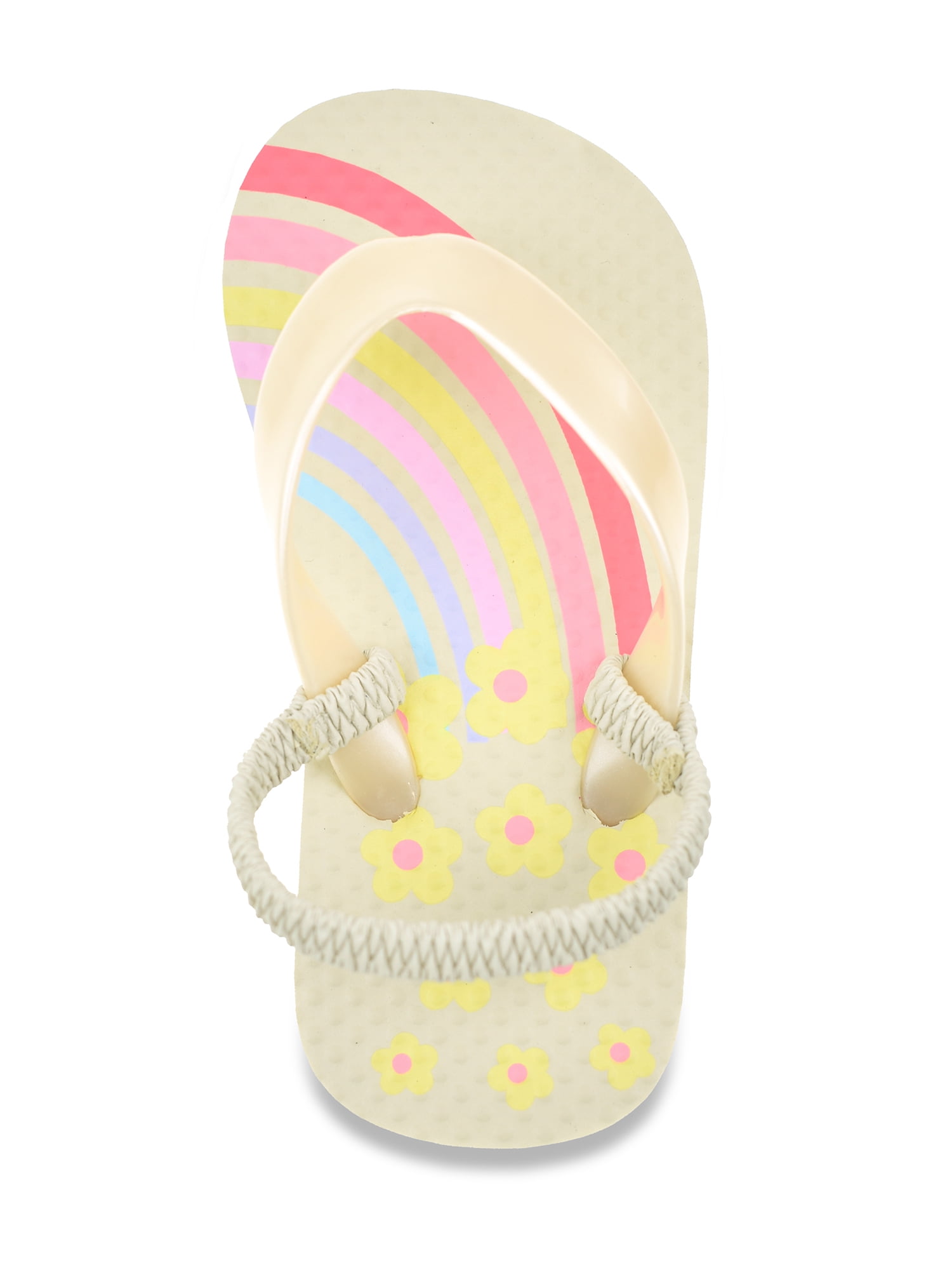 Wonder Nation Girl Printed Flip Flops