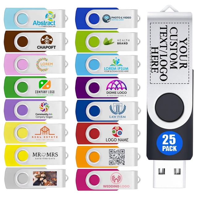 Unidad flash USB TATMOHIK 64 GB x 25 personalizable con logotipo