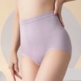 thumbnail image 3 of Women High Waisted Underwear Tummy Control Full Coverage Compression Panties Female Seamless Stretchy Briefs, 3 of 7