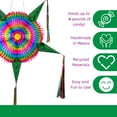 thumbnail image 4 of Large Pinata with Green Cones (32") – Christmas Pinata - 25 Ft Rope Included - Mexican Star Pinata by TexMex Fun, 4 of 10