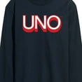 thumbnail image 3 of UNO Logo - Men's Long Sleeve T-Shirt, 3 of 5