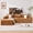 Brown, variant on OPIESIT 108" Boneless Couches for Living Room,L-Shaped Modular Sectional Sofa with Chaise,Flexible Module Combination,High-Density Memory Foam, No Assembly Required,Plush Corduroy Brown
