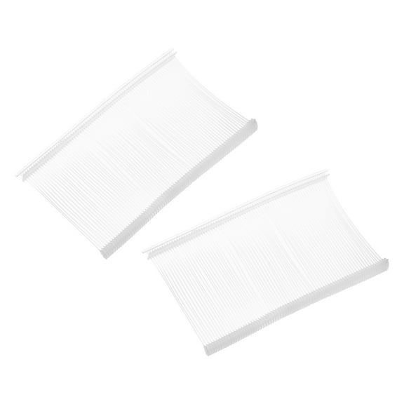 Uxcell 2000pcs Standard Tagging Barb Fasteners 2" Clear Tagging Gun Refill Fasteners