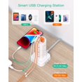 thumbnail image 3 of Power Strip Mifaso Tower 12 salidas 4 puertos USB 1875W/15A 1080J, 3 of 7
