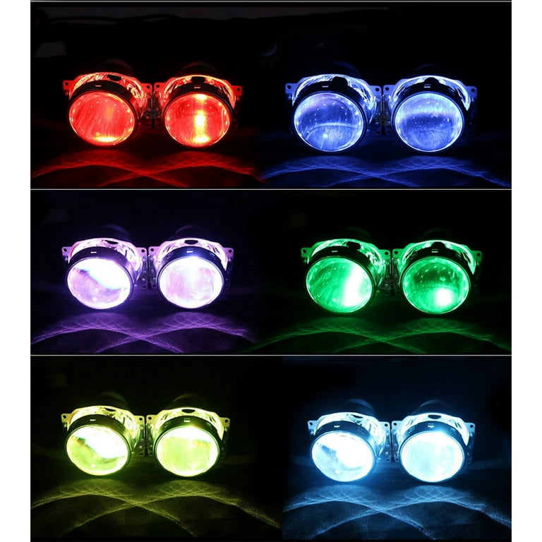 KIT AMPOULES LED H7 DEMON RGB