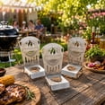 thumbnail image 5 of Luckky Beer Can Chicken Chair,Heavy-Duty 304 Stainless Steel BBQ Roaster Stand with Stable Base,Fits 16oz Beer Cans for Grilling,Oven Cooking, 5 of 5