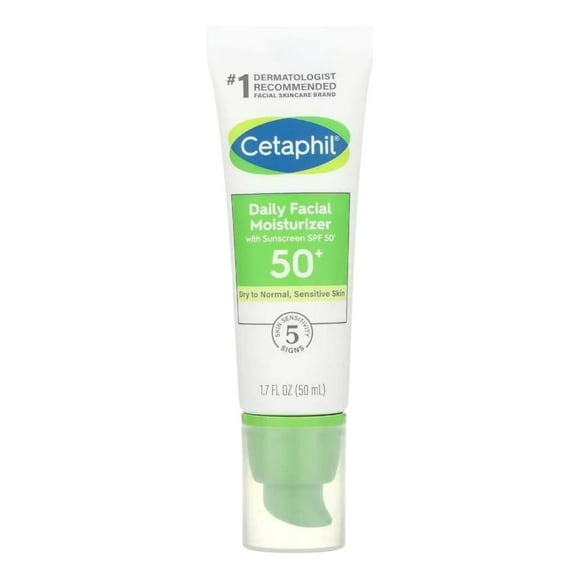 Crema Hidratante Cetaphil Filtro Solar 50+,piel Sensible