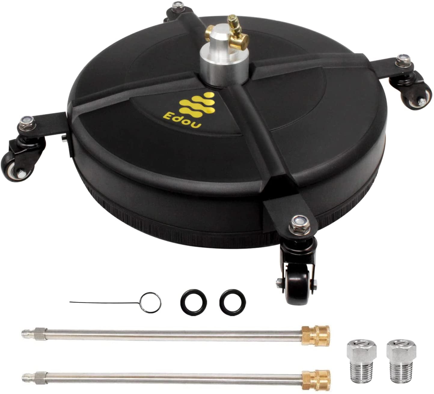 EDOU 16Inch Pressure Washer Surface Cleaner Power Washer Accessory