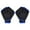 Black & Blue, variant on sunsanly 1 Pair Swimming Gloves Adjustable Men Women Aquatic Swim Training Glove Webbed Fitness Water Resistance Training Hand Fins Paddles Swimming Gear