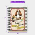 thumbnail image 5 of Welcome Basset Hound Back to School Vintage Retro Spiral Bound Journal Bassets Dog Breed Lovers Gifts Idea 5x7in Spiral Notebook - 02012, 5 of 5