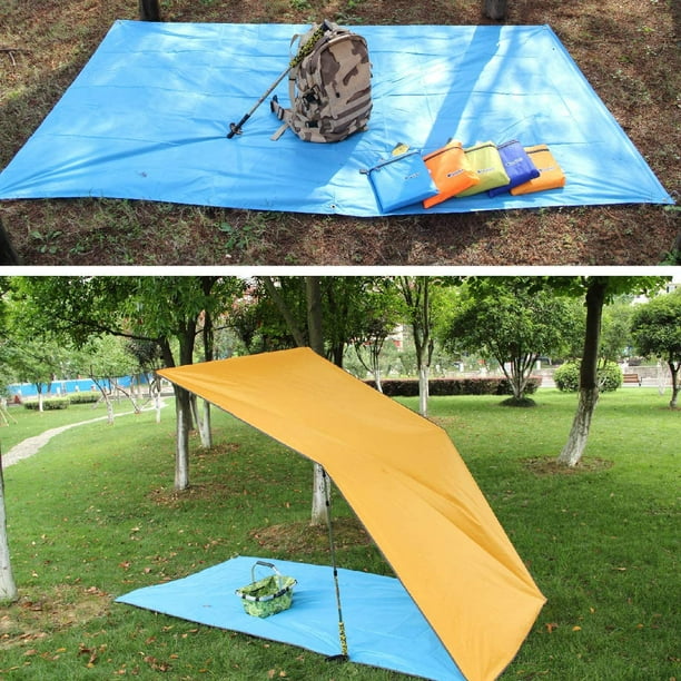 Waterproof Camping Tent Tarp Sun Shade Shelter Picnic Pad Beach Mat Hammock  Tarp