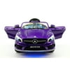 Mercedes CLA45 AMG 12V Kids Ride-On Car with Parental Remote | Purple Metallic