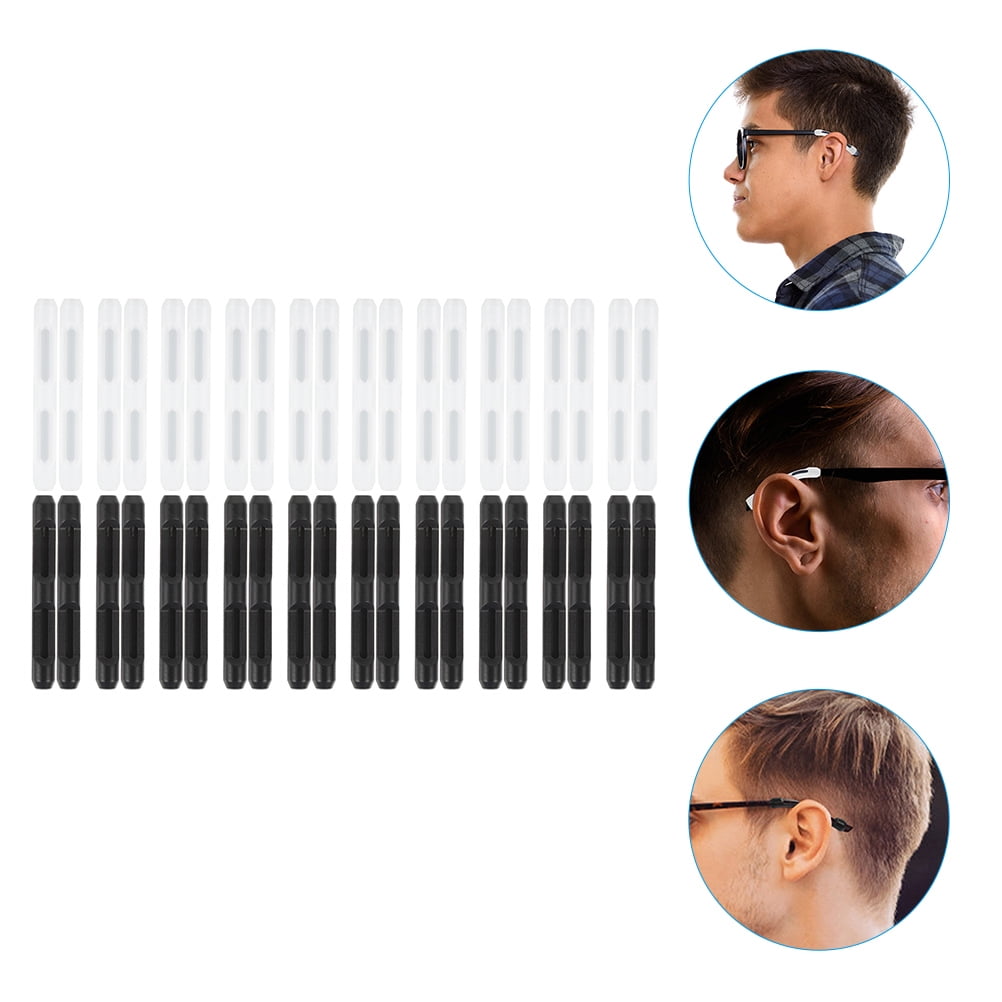 Glasses ear cushions 20 Pairs of Eyeglass Ear Grips Silicone Eyeglass
